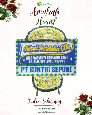 Papan Bunga Duka di Mantup